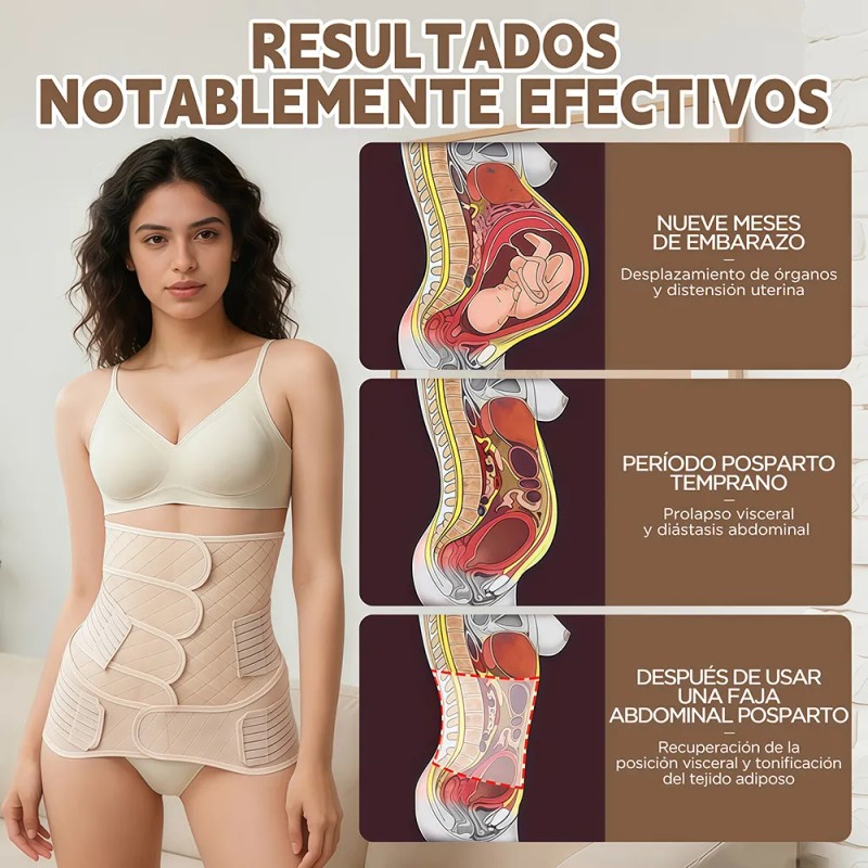 Nuevo Estilo De Faja Maternidad 2 En 1 Postparto