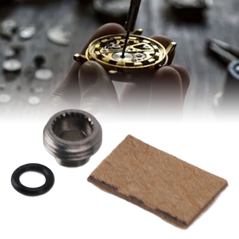5.3mm Watch Case Tube with O Ring Gasket for 24