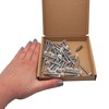 SKIR'CO (Pack of 40) Painted Self-Drilling Screws 4.2 x 40