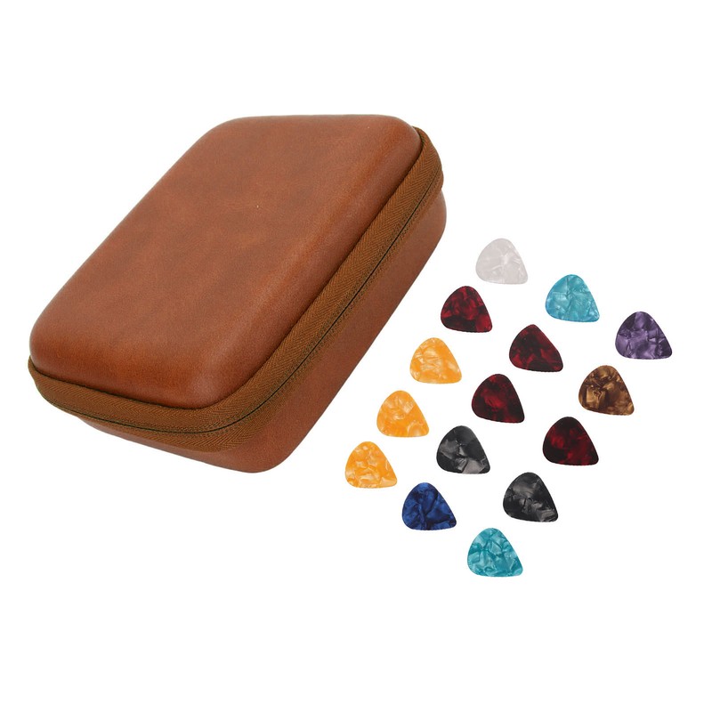 Guitar Pick Bag Set Large Space Waterproof Good Protection EVA