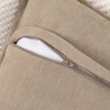Madizz Set of 2 Simple Chenille Cushion Covers, Soft Decorative