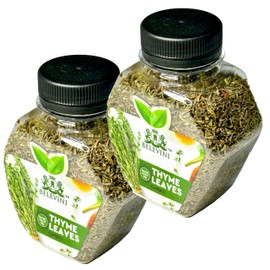 Belevini – Thyme Leaf, Premium Dried Herb for Cooking, Seasoning, and Tea, All-Natural, Sustainably Harvested, and Aromatic Culinary Delight, 1.4 oz | 40 g (Pack of 2)
