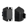 PATIKIL 16.4Ft Magnetic Wall Mount Retractable Belt Barrier, Fixed Crowd