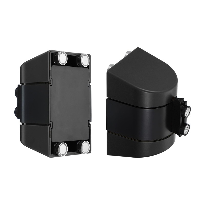 PATIKIL 16.4Ft Magnetic Wall Mount Retractable Belt Barrier, Fixed Crowd