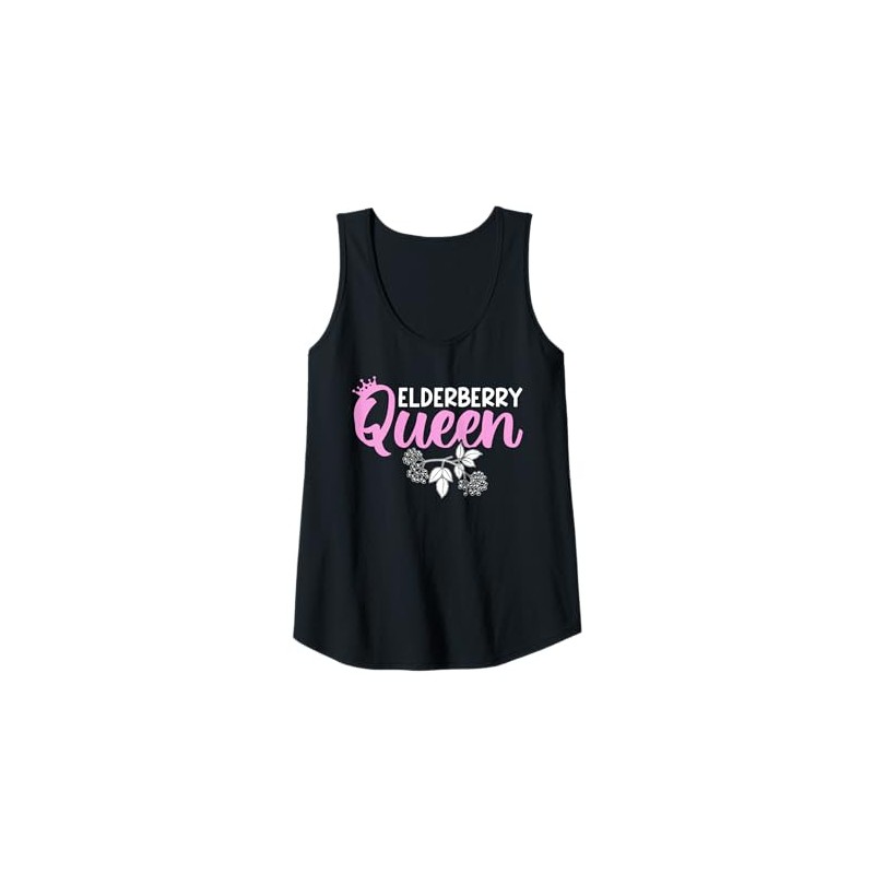 Womens Elderberry Queen Tank Top