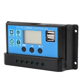 60A/50A/40A/30A 12V 24V Car RV Solar Charge Controller PWM Controller (60A)