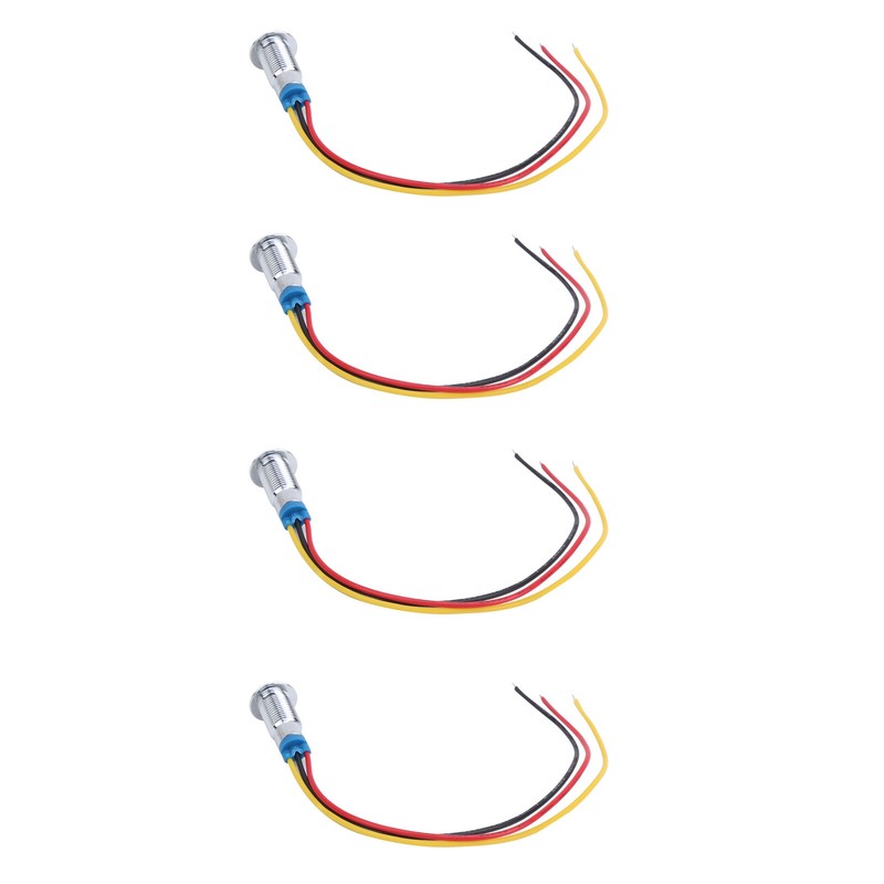4 Set LED Indicator Light Common Cathode Lamp Industrial Control