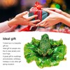 Lotus Leaf Frog Jewelry Box Hand Painted Innovative Metal Jewelry