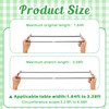 Riakrum Table Bungees Tablecloth Strap Band Tablecloth Bungee Cord to