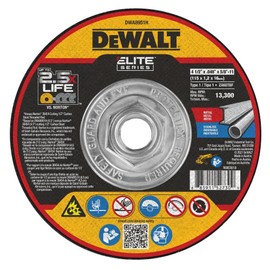 DEWALT DWA8951H 4-1/2" x .045" x 5/8"-11 XP Ceramic Mini Hub Cuttin Wheel Type 1