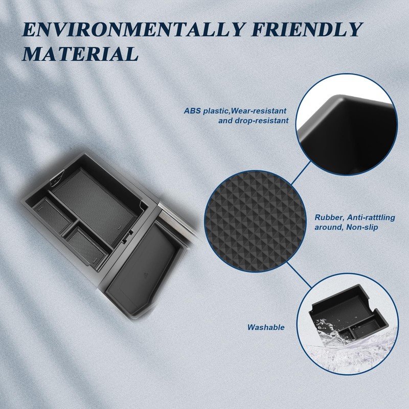 BIBIBO 3Pack for 2024-2026 Lexus GX 550 Center Console Organizer