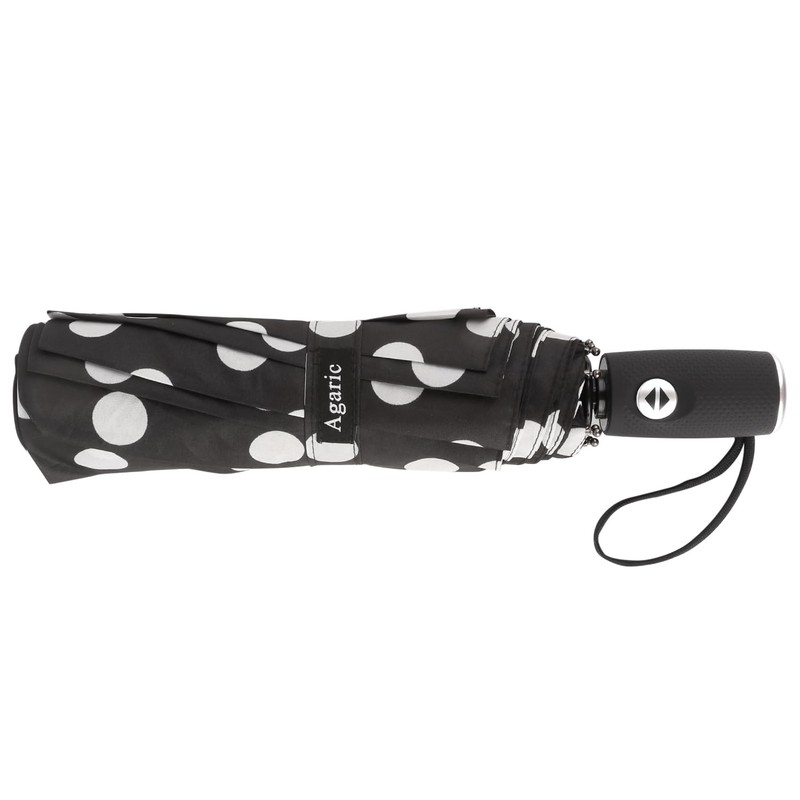 Agaric Cute Polka Dots Umbrella Compact Travel Umbrella - 10