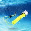 Waterproof LED Dive Light 180LM LED Waterproof Diving Flashlight Scuba