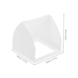 ETHZZLE Rain Cover Outdoor Plug Covers Waterproof Exterior Electrical Cover Outdoor Socket Cover Abs White