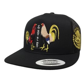 Unbranded YO SOY EL REY  DE OAXACA MEXICO EL CHAPO GUZMAN HAT BLACK MESH