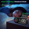 Diboniur Digital Alarm Clock with Large LED Display, Digital Clock,