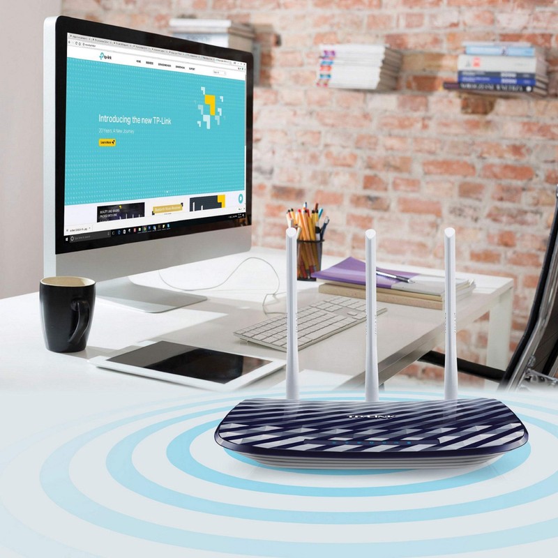 TP-Link Router Inalambrico Archer C20W AC750 Dual Band 3 Antenas