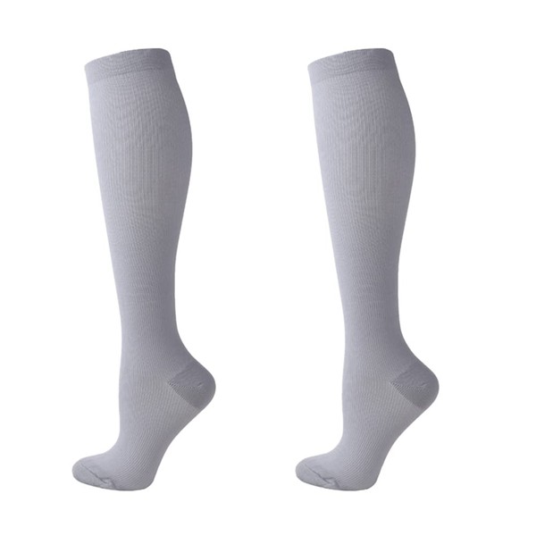 (2 Pairs)Compression Socks for Men and Women Flight Socks Compression