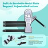 DrFinger Upgrade Resting Hand Splint Brace for Straightening Fingers with