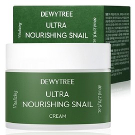 Dewytree Ultra Vitalizing Snail Nourishing Cream 80ml / 듀이트리 울트라 바이탈라이징 스네일 달팽이 영양크림 80ml