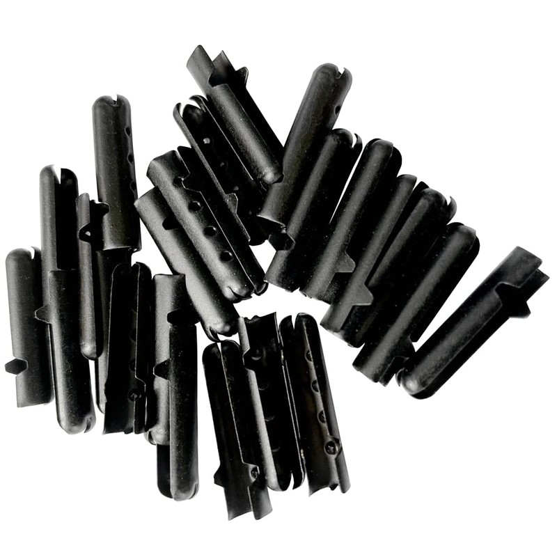 Goodlace 12/24/36/48 PCS Metal Aglets DIY Shoelaces Repair Shoe Lace