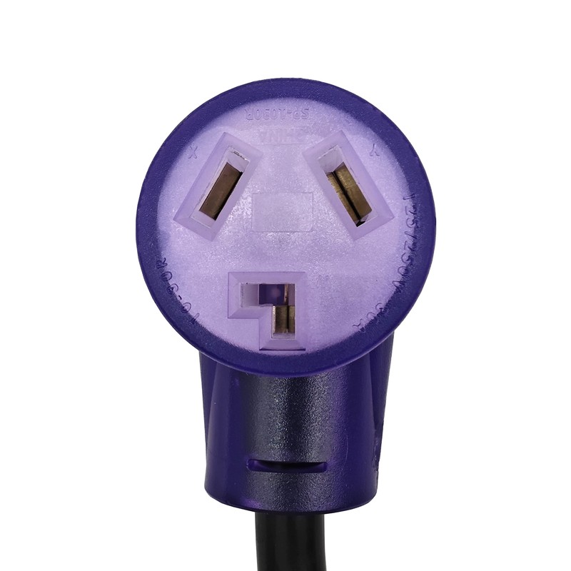 Parkworld 78844 RV 30A 3-Prong Plug NEMA TT-30P to 10-30R