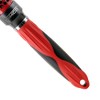 Timco CTR-1 Cepillo Cerámica Turmalina redondo 1", rojo/negro