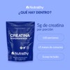 Nutrathy Creatina Monohidrata 800g. Completamente Pura, Sugar Free, Gluten Free,