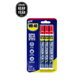 WD-40 Original Formula- Precision Pen On-The-Go, Lubrication with Pin-Point Precision, Controlled Flow. Portable, Easy to Hold, Easy to Store, Ideal for Small and Tights Spaces, 0.3 fl oz [3-Pack]