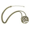 Auryn - Collar con colgante en tono dorado (inspirado en