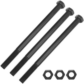 04001-41 04020-09 Mower Spindle Blade Bolt & Hex Nut 5/8-11 X 9-1/2 Kit, Compatible With Scag Midsize Mowers 32"/40"/48"/52"/61"/72" Cut SM-52, 04001-41 04020-09, STH-13BV, SW-13BV & More 3 set