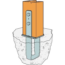 Simpson Strong Tie CB88 8-Inch by 8-Inch Column Base