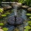 Solar Fountain Pump for Bird Baths – 1W to 3.5W