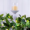 Greenery Garland for Mantle with Lights – Battery Operated Vine
