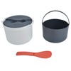 Microwave Rice Cooker 2L Food Grade PP Material Rice Spoon