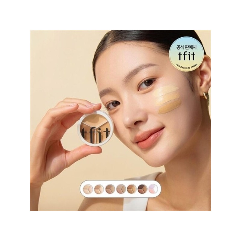 Tipit Cover Up Pro Concealer 15g 7 types Blemish Cover