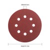 WORKPRO 150-piece Sanding Discs Set - 5-Inch 8-Hole Sandpaper 10