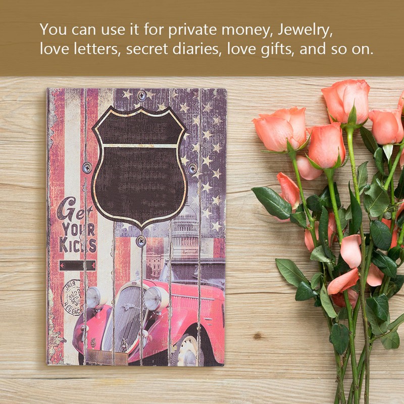 Creative Book Safe Box Money Jewelry Collection Storage Case with