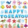 38 Pcs Under The Sea Paper Cutouts Classroom Decoration Ocean