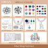 Viresa US Local Stock VVS1 2ct 8mm Round Brilliant Cut