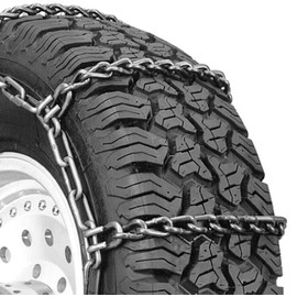 Security Chain Company QG2435 Quik Grip Truck Mud Service Tire Traction Chain - Set of 2