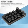 Mini 12 Key Keypad with 3 Knob Custom Programme Hot