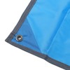 Picnic Blanket Blue Portable Foldable Outdoor Waterproof Sand Resistant Beach
