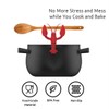 tögö Lobster Spoon Holder, Red Crab Kitchen Accessory, Pot Spoon