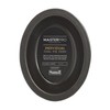 MASTERPRO MPHB74 Oval Pie Dish, Carbon Steel/Black