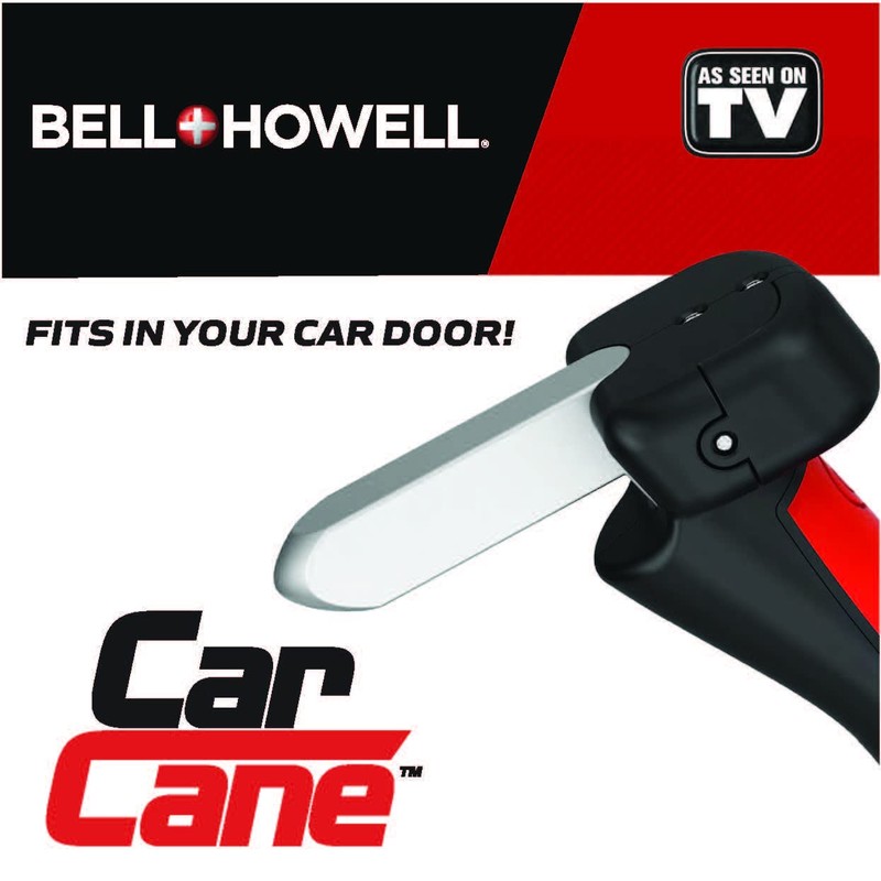 Emson Car Cane, All-in-One Car Cane Door Handle and Mobility