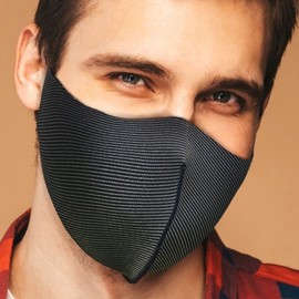 [Cotton Mask] Korean Copper Mask, Large, Antibacterial, Big Size, Celebrity Style, Black Copper Mask - Free (L) White 3ea