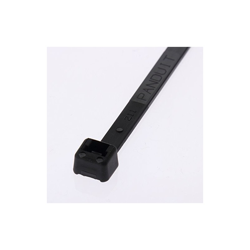 パンドウイット ナイロン結束バンド 耐熱性黒 幅2.5mm 長さ99mm 100本入り PLT1M-C30