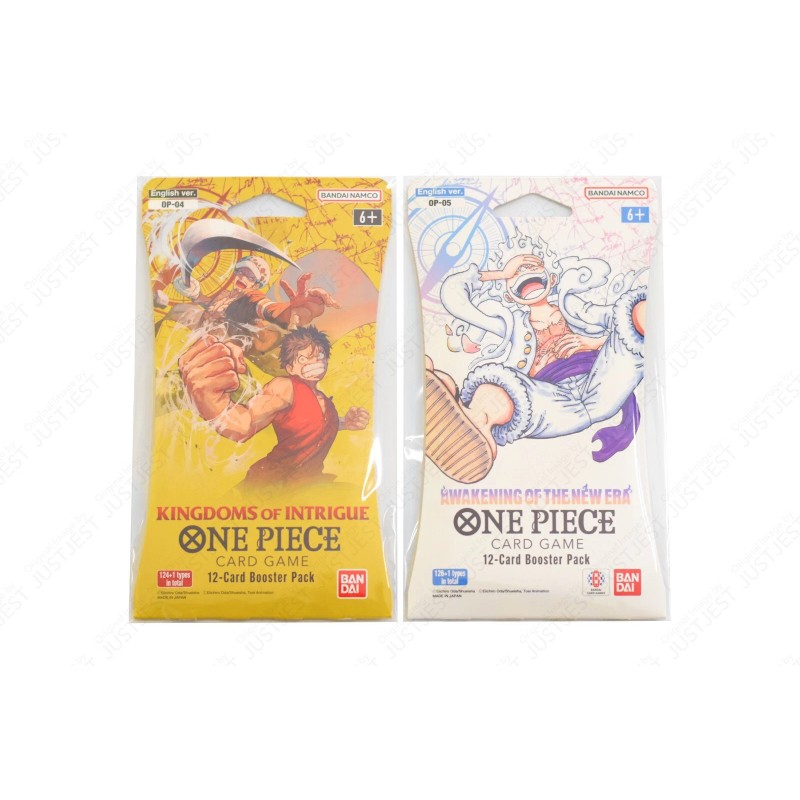 One Piece Sleeved Booster Pack Protective Sleeves - x50 Self