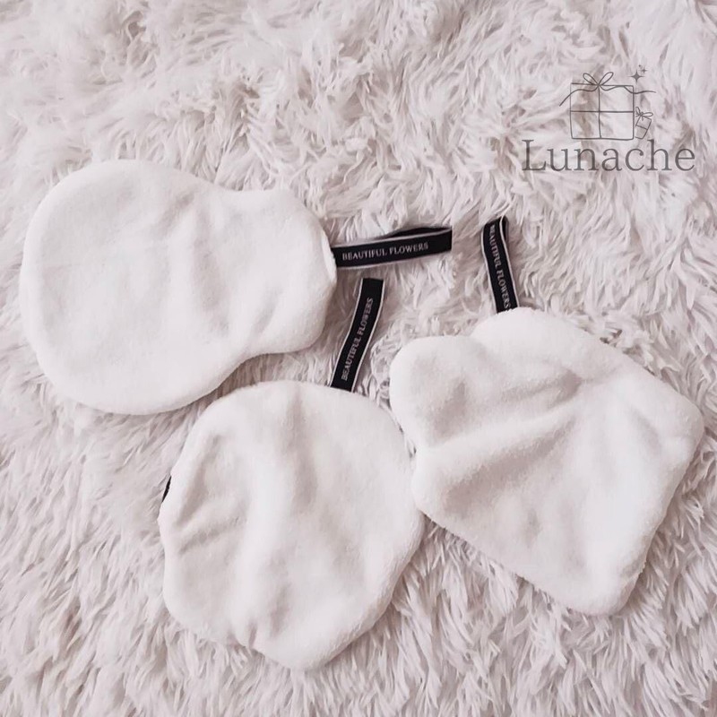 Lunache Towel with Loop, Hand Towel with Drawstring, Cute, For